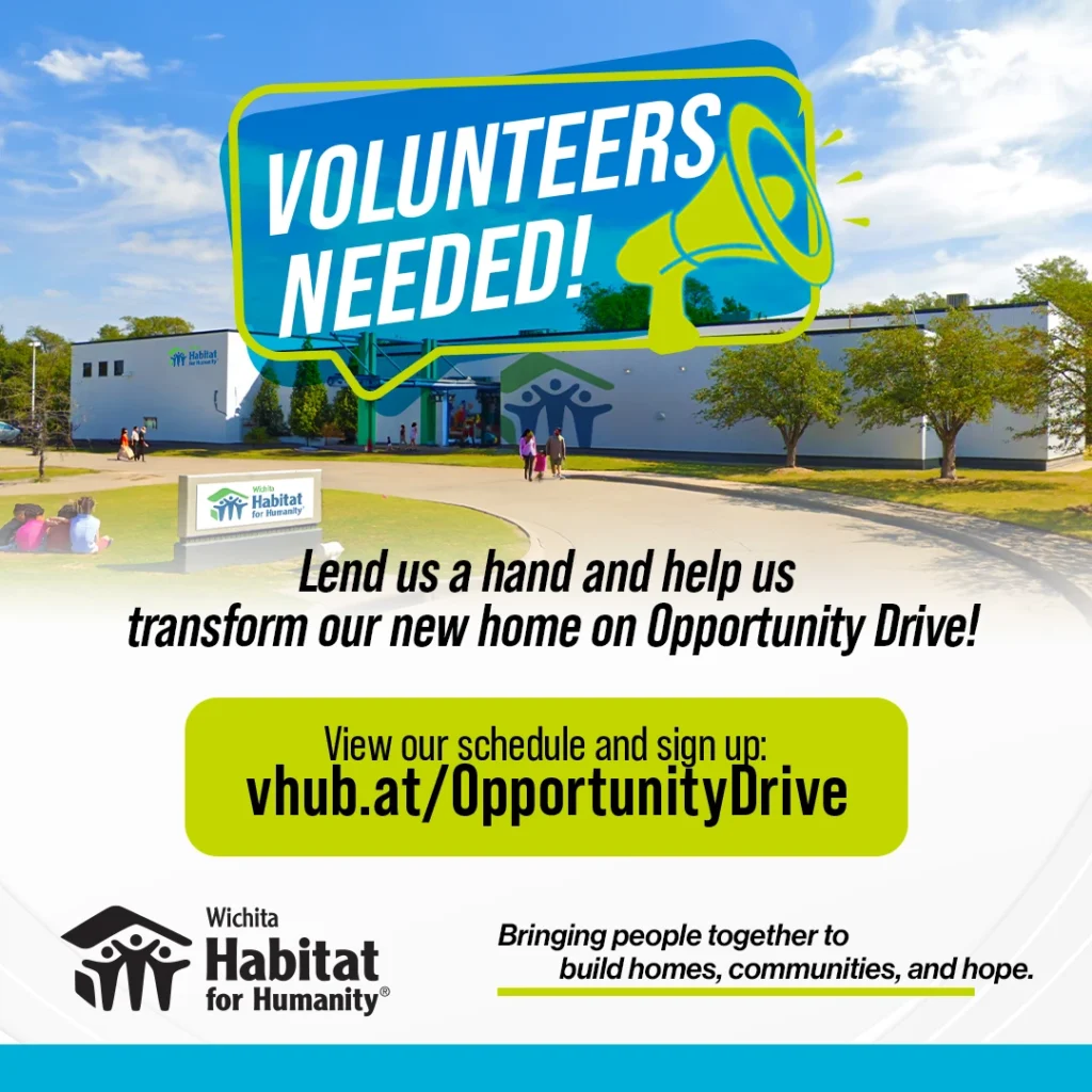 Volunteers Needed event flyer. Includes event details and registration instructions.